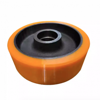 Automated Vehicle Assembly Line Conveyor Wheels & Heavy-Duty PU Guide Rollers