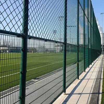 Twin Wire Mesh Fence Heavy Duty Industrial Security Fencing With Square Post photo-4