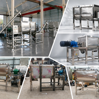 Cosmetic Powder Mixer Lab Food Powder Mixer Powder Mixer 50kg Dry Powder Mixer photo-2