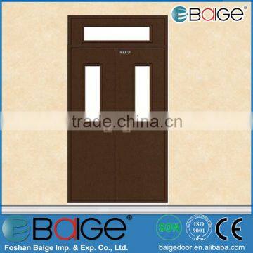 BG-F9002Steel fire exit door with panic push bar
