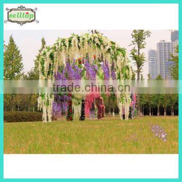 75-110cm artificial wisteria flower wedding stage decoration                        
                                                Quality Choice