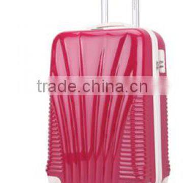 20" lady luggage pc+abs trolley durable luggage