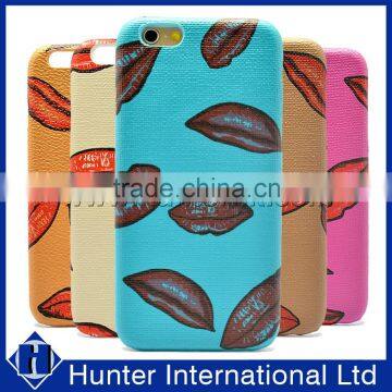 Beautiful Hard PC Lips Printed Case For iPhone 6