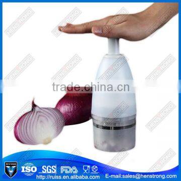 Plastic manual vegetable garlic onion chopper