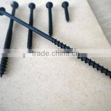 black phosphated drywall screws factory