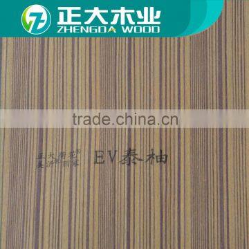 1220x2440 E2 Glue 3mm Sapele Veneer Plywood Sapele Fancy Veneer Plywood photo-4