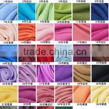 Hot Selling 40 Colors In Stock Warm Acrylic Winter Scarf Shawl Pashmina