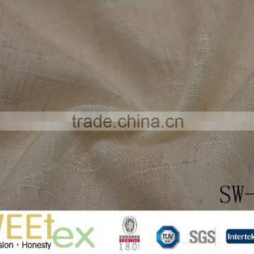 NEW SAMPLE 30S RAYON VISCOSE LINEN JACQUARD FABRIC