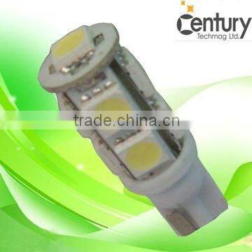 T10/BA9S 9pcs SMD5050 R/Y/B/G/W/WW DC12V canbus led car light auto led light bulb lamp for head tail lighting