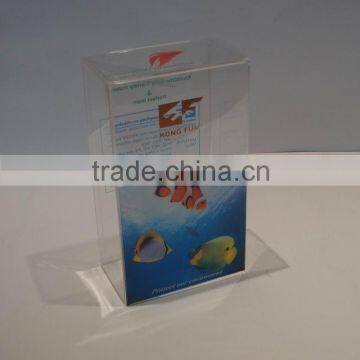 Small Clear PVC/PET Plastic Box Printing