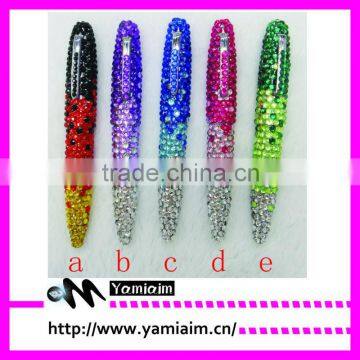 Promotional cheap Rhinestone pen supplier