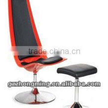 Mordern Bar Chair With Footrest /Barstool Office Chair/High Back Bar Chair ZM-151