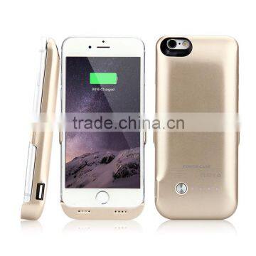 6000mAh external battery charger case for iphone 6