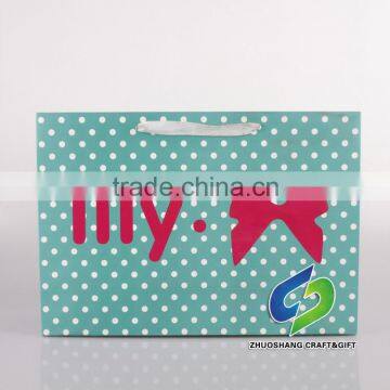 Wholesale Recyclable Custom Paper Shopping Bag For Shopping