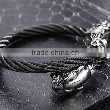 Super Fashion Mens Stainless Steel Bracelet Factory Price Sale 316l Stainless Steel Bracelet Jewelry photo-4