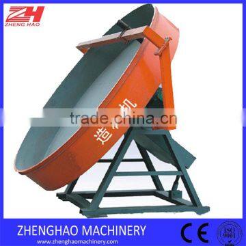 small capacity disc granulator for organic