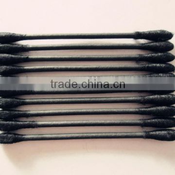 Black cotton buds sterile cotton buds