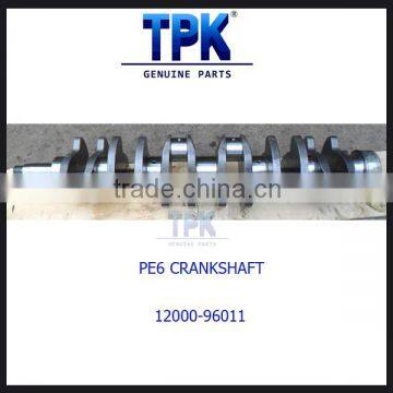 PE6 FORGED STEEL CRANKSHAFT, PE6T CAST CRANKSHAFT 12000-96011