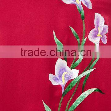 Handmade Silk Embroidery Qipao /Cheongsam in Pure Mulberry Silk photo-5