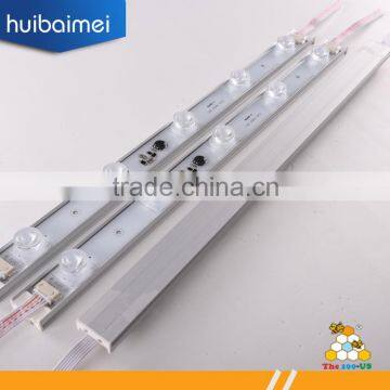 waterproof SMD 3535 led rigid strip with aluminum profile cover