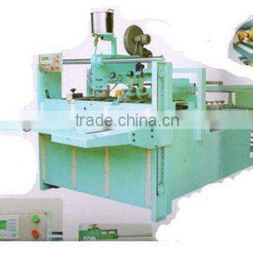 Semi- automatic type computer folder and gluer machine