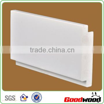 Solid Water based Paint PVC Shutter Rail