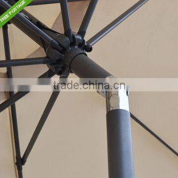 3M PATIO GARDEN UMBRELLA AIRVENT MARKET OUTDOOR NEW PARASOL SUN SHADE photo-5