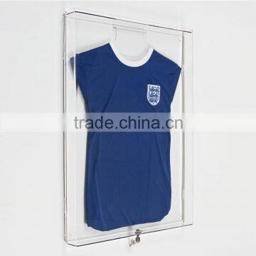 Lockable wall mounting Acrylic T shirt display cases                        
                                                                                Supplier's Choice