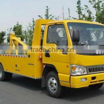 JAC 4*2 platform road wrecker truck