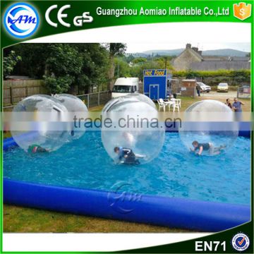 2016 Custom swimming pool play equipment floating swimming pool