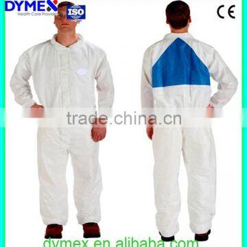 Nonwoven Safety Disposable coverall /factory uniform coverall