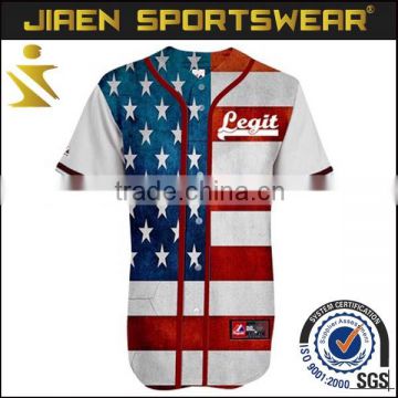 Button Shirts Baseball Jersey/Baseball Shirt Wholesale american baseball jersey