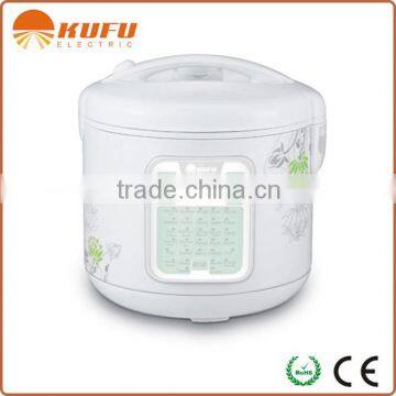 KF-R8D Flower Printed Housing Drum rice cooker wiht CE ROHS