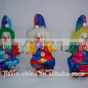 Decoration porcelain clowns