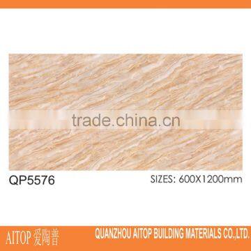 Marble look 3D inkjet rustic flooring matt finish high quality ceramic tiles