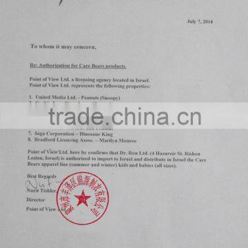 Carebear brand licence