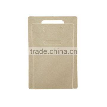 2016 New Product Rice Husk Cutting Board Eco Friendly Chopping Board Natural Cheese Board Set photo-2