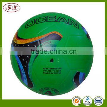 Official weight hot selling soccer ball / football for kick