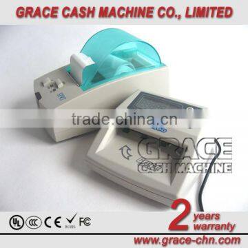 Multi-Currency Counterfeit Detector with serial number printing