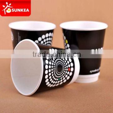 350ml kraft double wall coffee to go paper cups