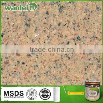 Strong texture and colorful water based granite effect stone paint