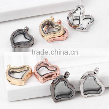 Floating Heart Locket