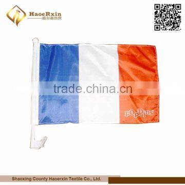 HRX-CF010 Personalized Best Profit And Promotional Window Car Flag Wholesale