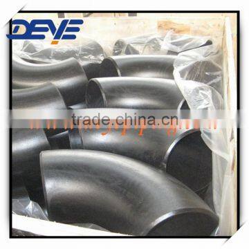 carbon steel pipe Fittings 90LR seamless ELBOW in good package
