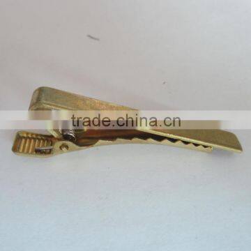 Cheap High Quality Custom Made Solid Brass Tie Clip for Wholesale photo-3