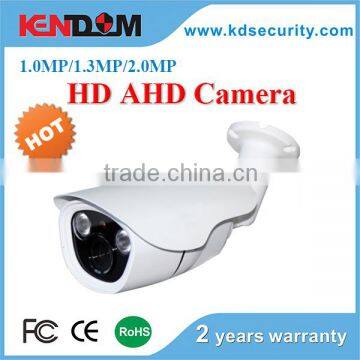 Kendom cost effective high quality ir weather proof ahd high definition bullet camera with 3.6mm or 6.0mm fixed lens