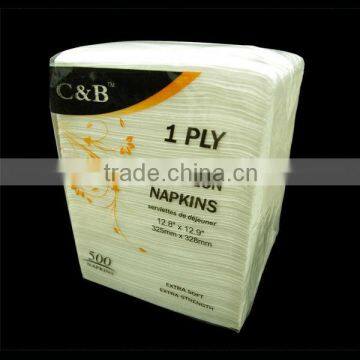 1 ply 33cm Luncheon paper napkin