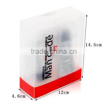 Customized Frosted Foldable Plastic Storage Box for Travel Pack photo-2