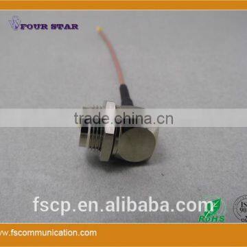 RG178 Cable Assembly With FME Male Bulkhead Right Angle Crimp to U.FL Male Crimp Connectors photo-2