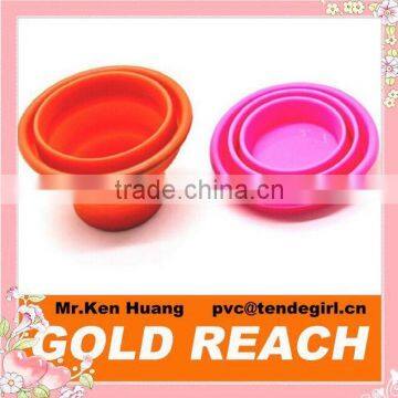 Collapsible Silicone Drinking Cup